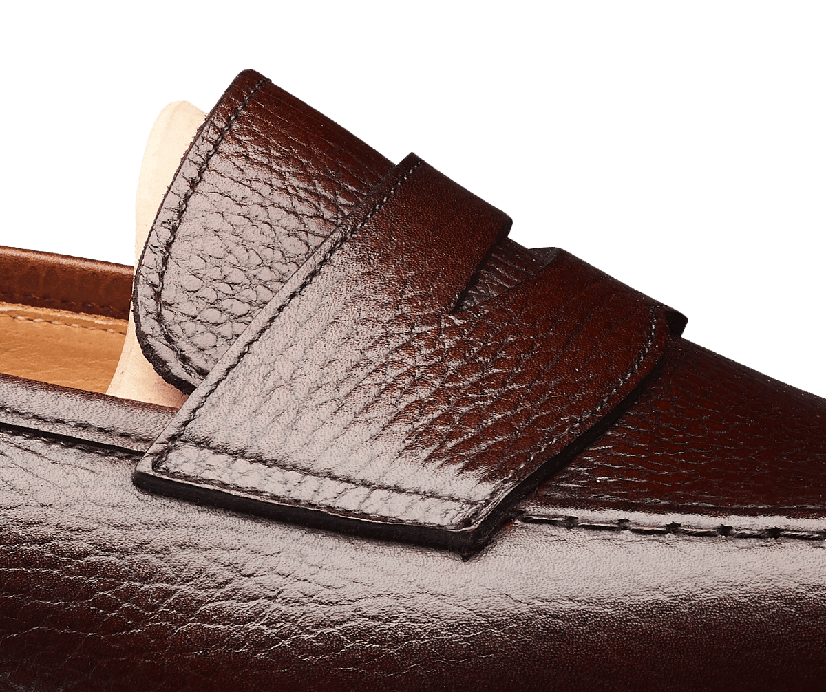Boston Dark Brown Country Calf Grain (G Fitting)