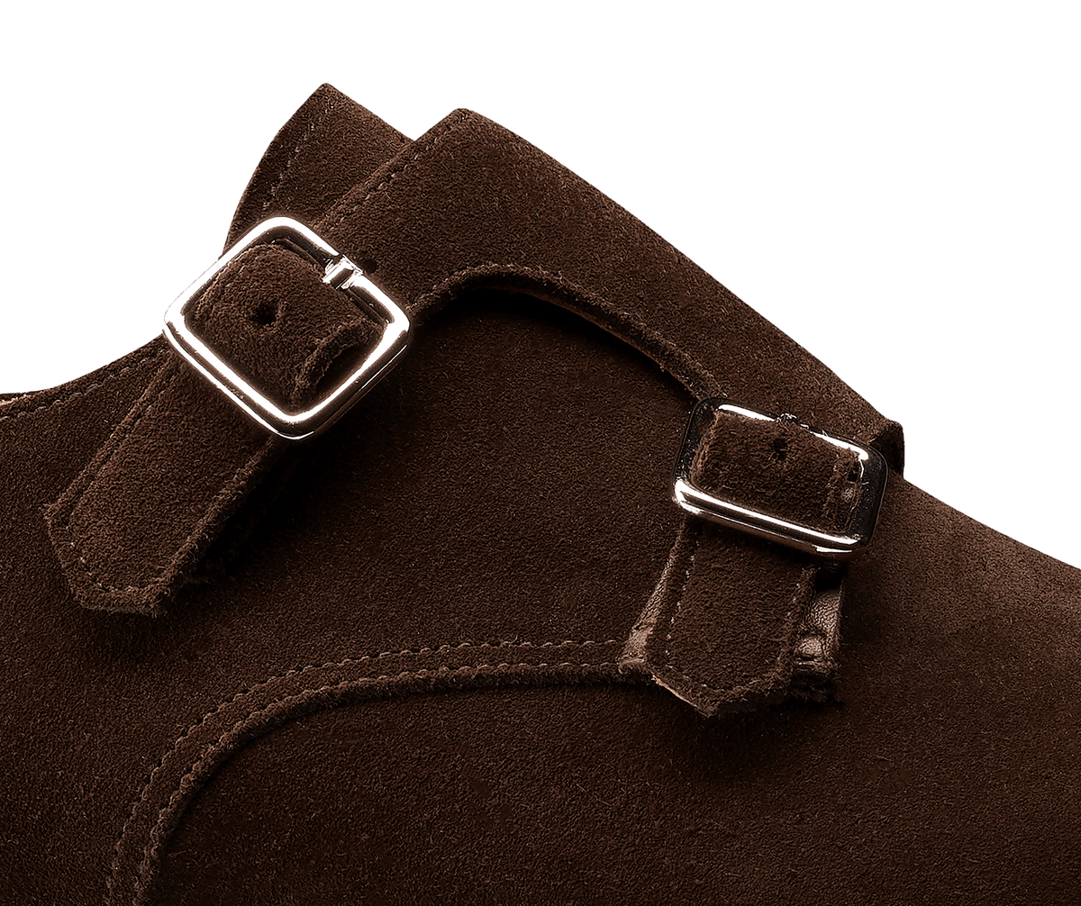 Lowndes 4 Dark Oak Suede