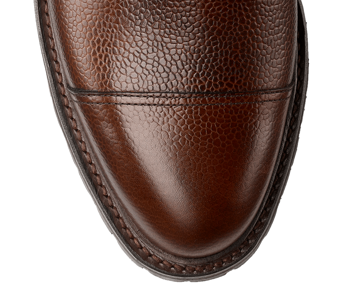 Aldershot Dark Brown Scotch Grain & Dark Brown Rough-Out Suede