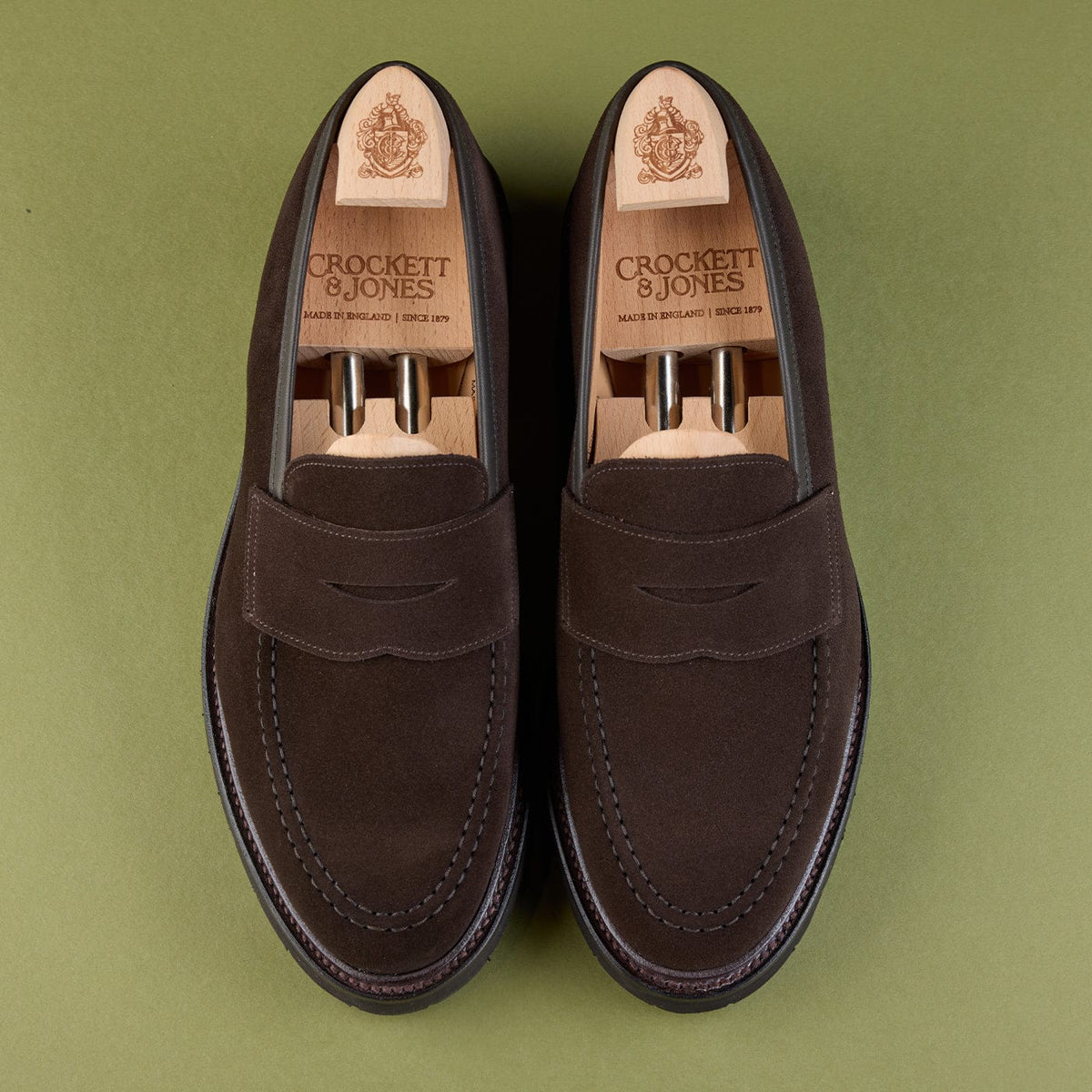 Boston 2 Dark Oak Suede