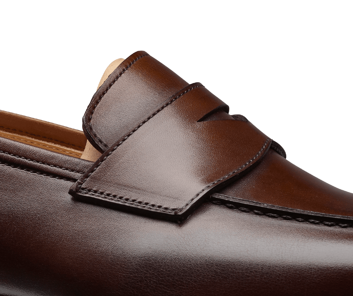 Bury 2 Dark Brown Antique Calf