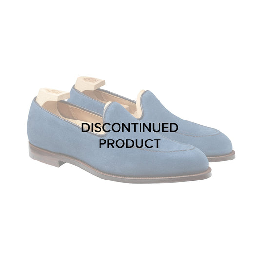 Camden Mid Blue Suede