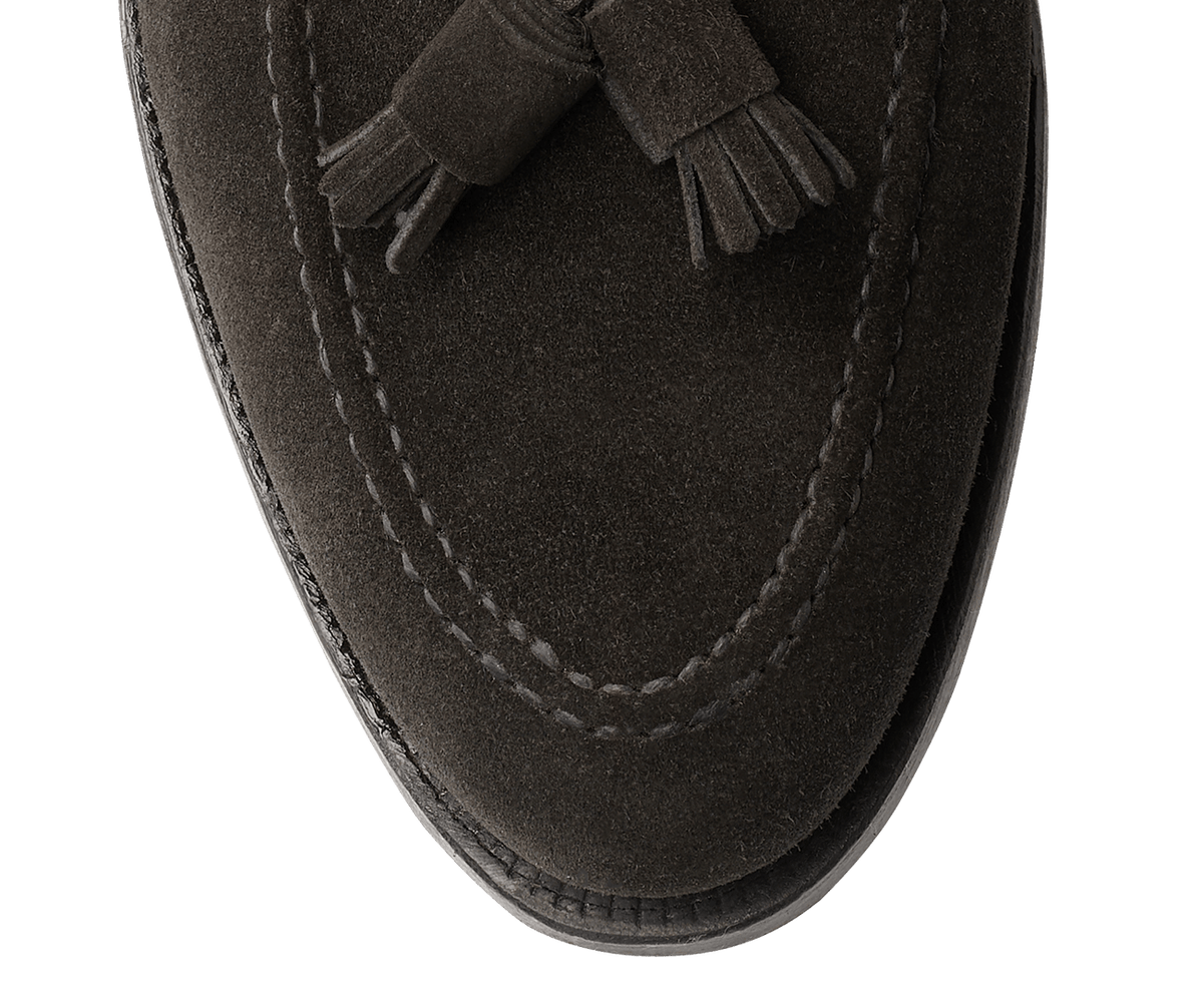 Cavendish Black Calf Suede