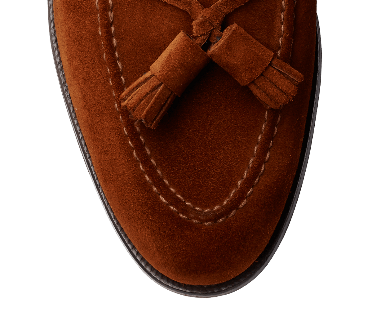 Cavendish Polo Brown Calf Suede