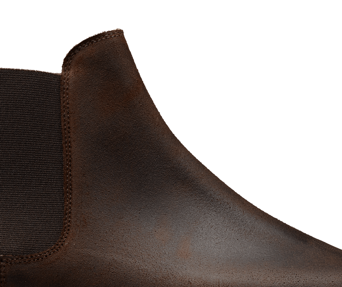 Chelsea 5 Dark Brown Rough-Out Suede