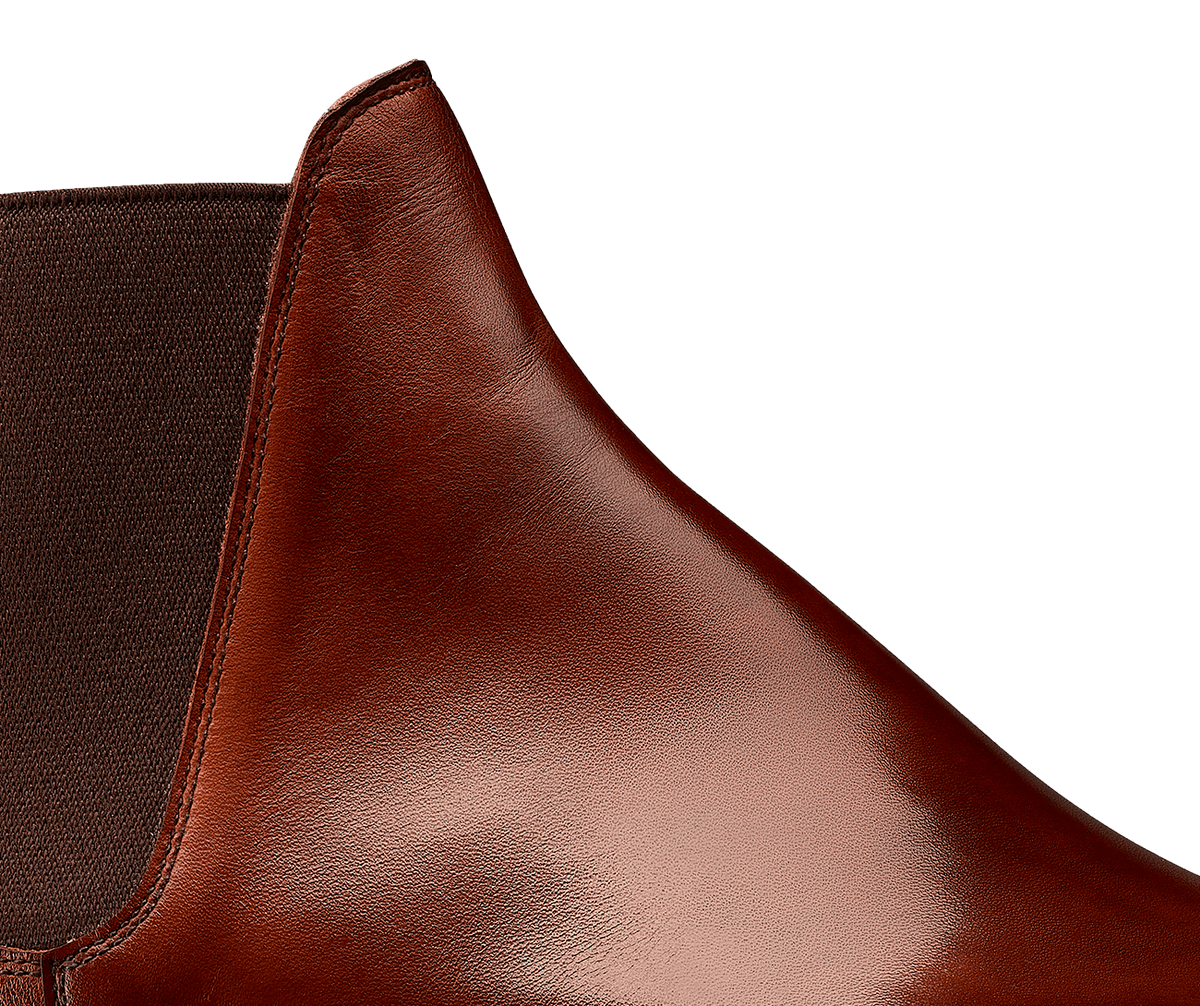 Chelsea 8 Chestnut Burnished Calf