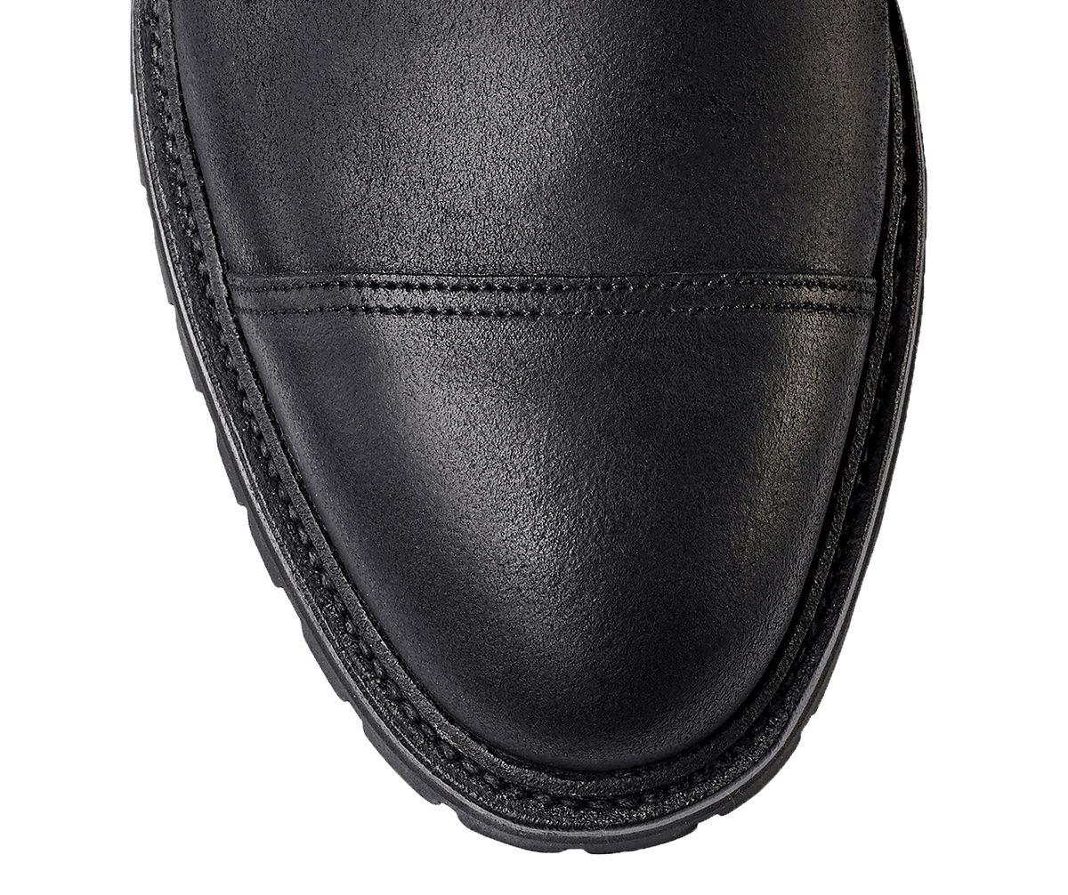 Coniston Black Rough-Out Suede