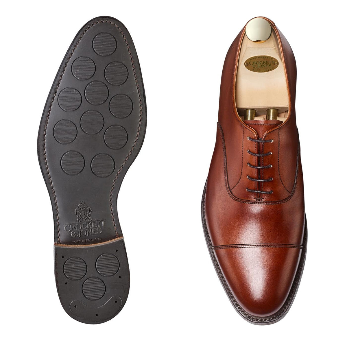 Connaught 2 Chestnut Burnished Calf (City Sole)