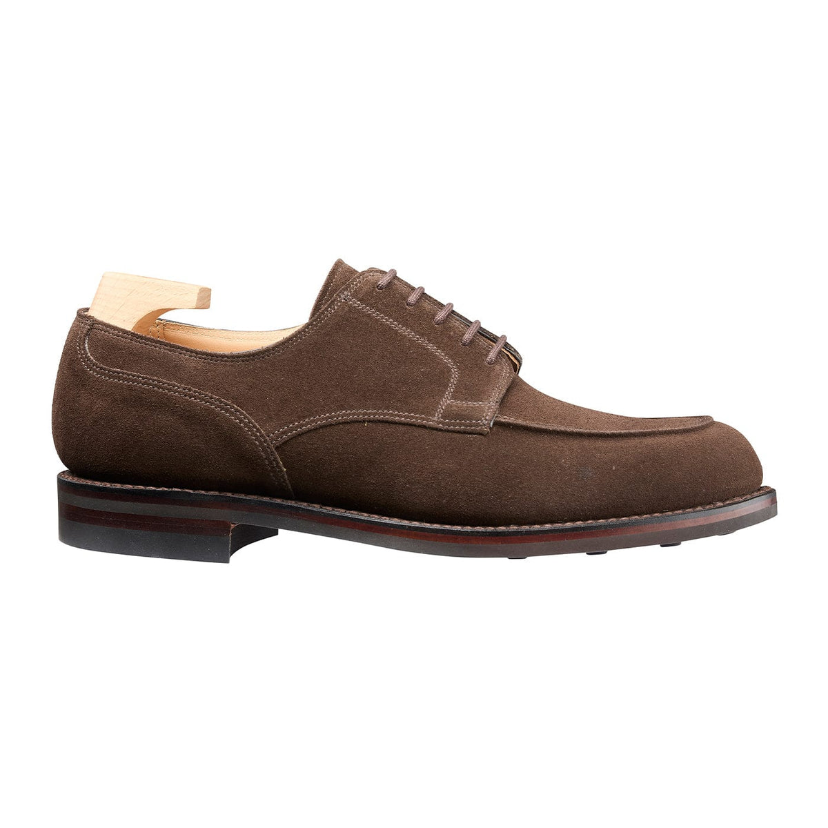 Dover Dark Brown Suede