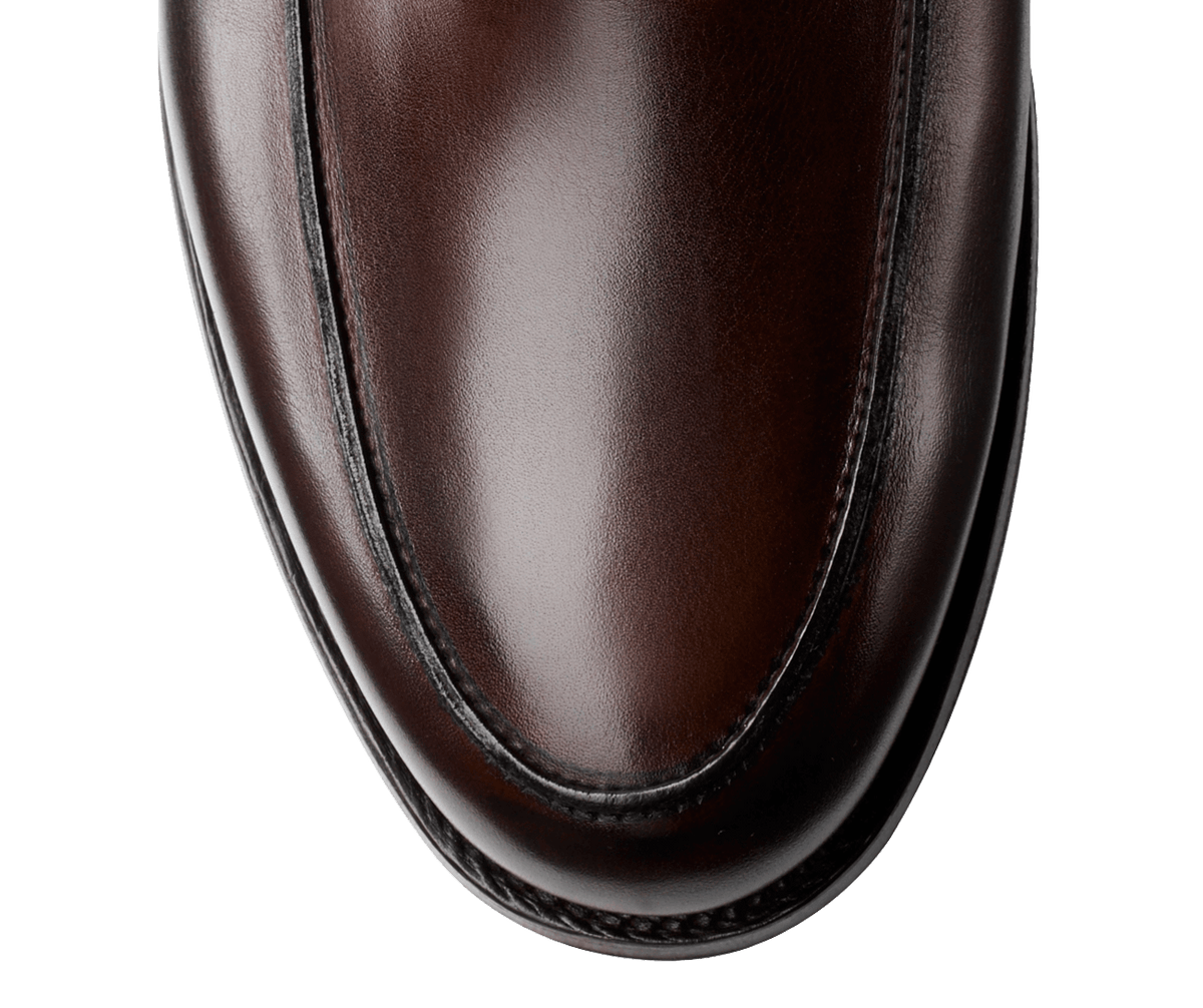 Grantham 2 Dark Brown Burnished Calf