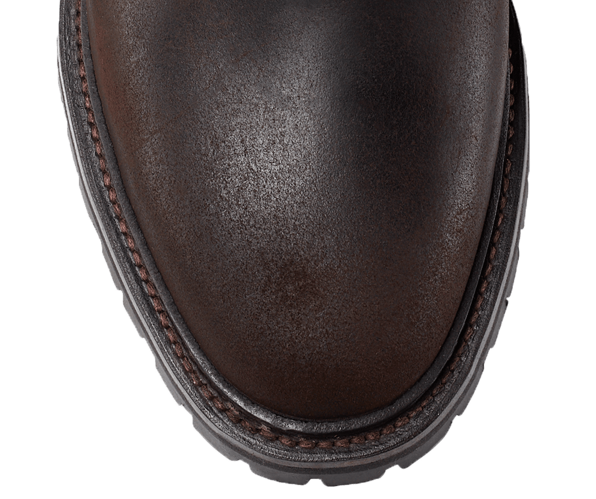 Grizedale Dark Brown Rough-Out Suede