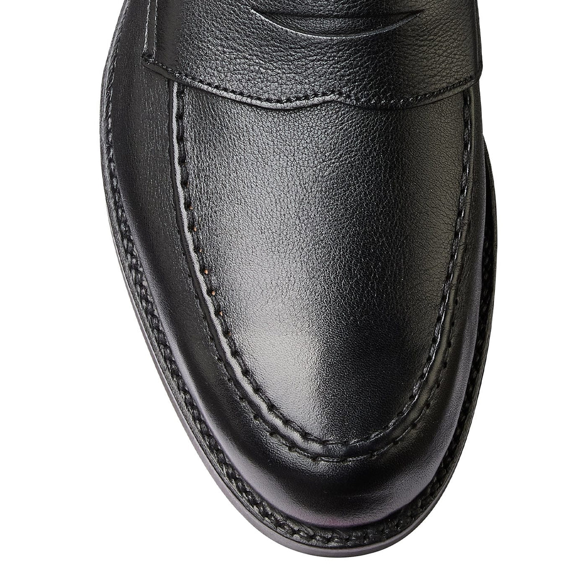 Harvard 2 Black Milled Calf