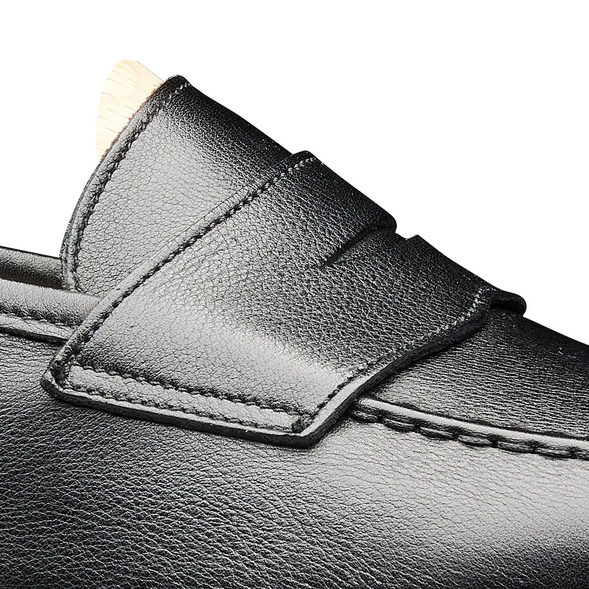 Harvard 2 Black Milled Calf