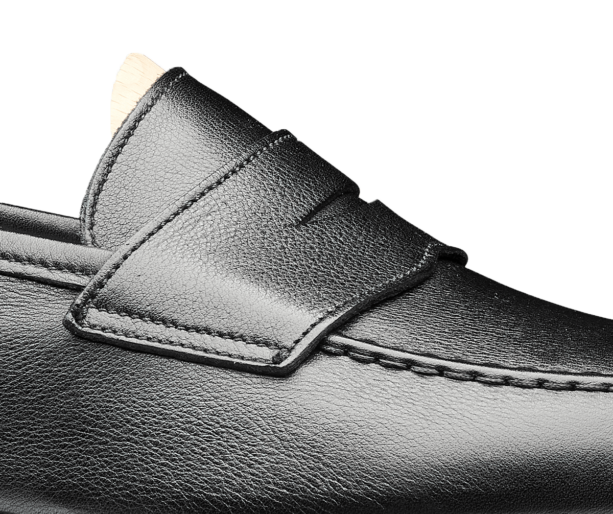 Harvard 2 Black Milled Calf
