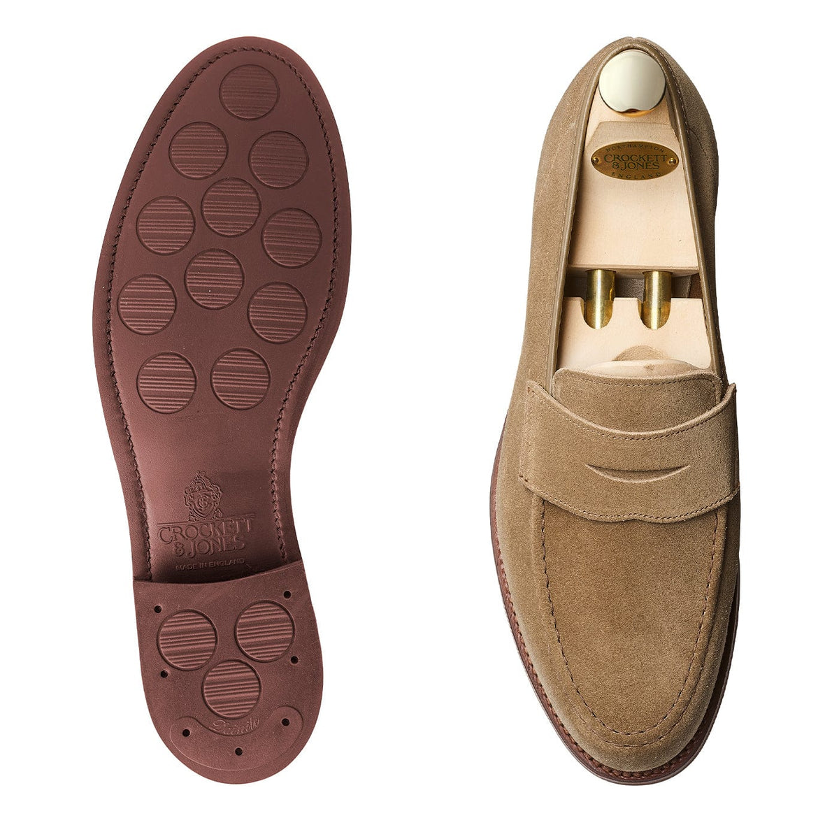 Harvard 2 Khaki Suede