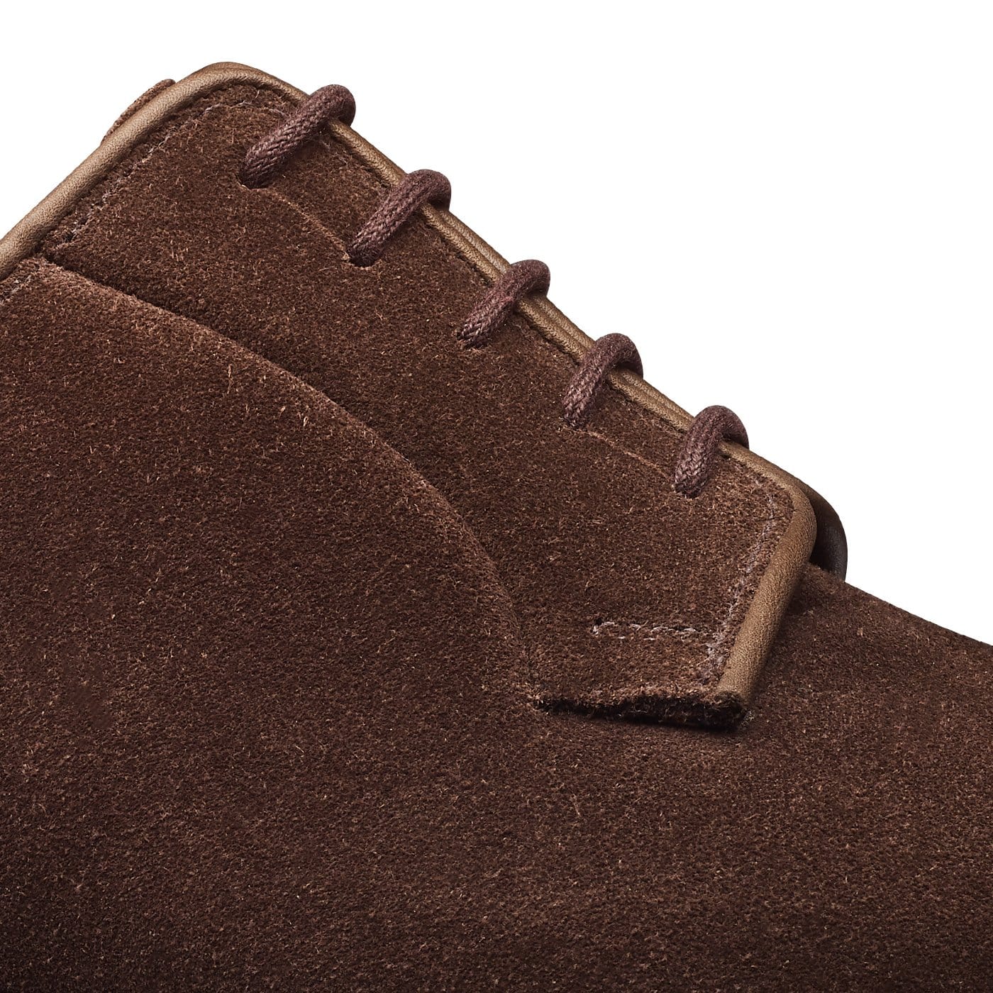 Lanark 3 Dark Brown Suede