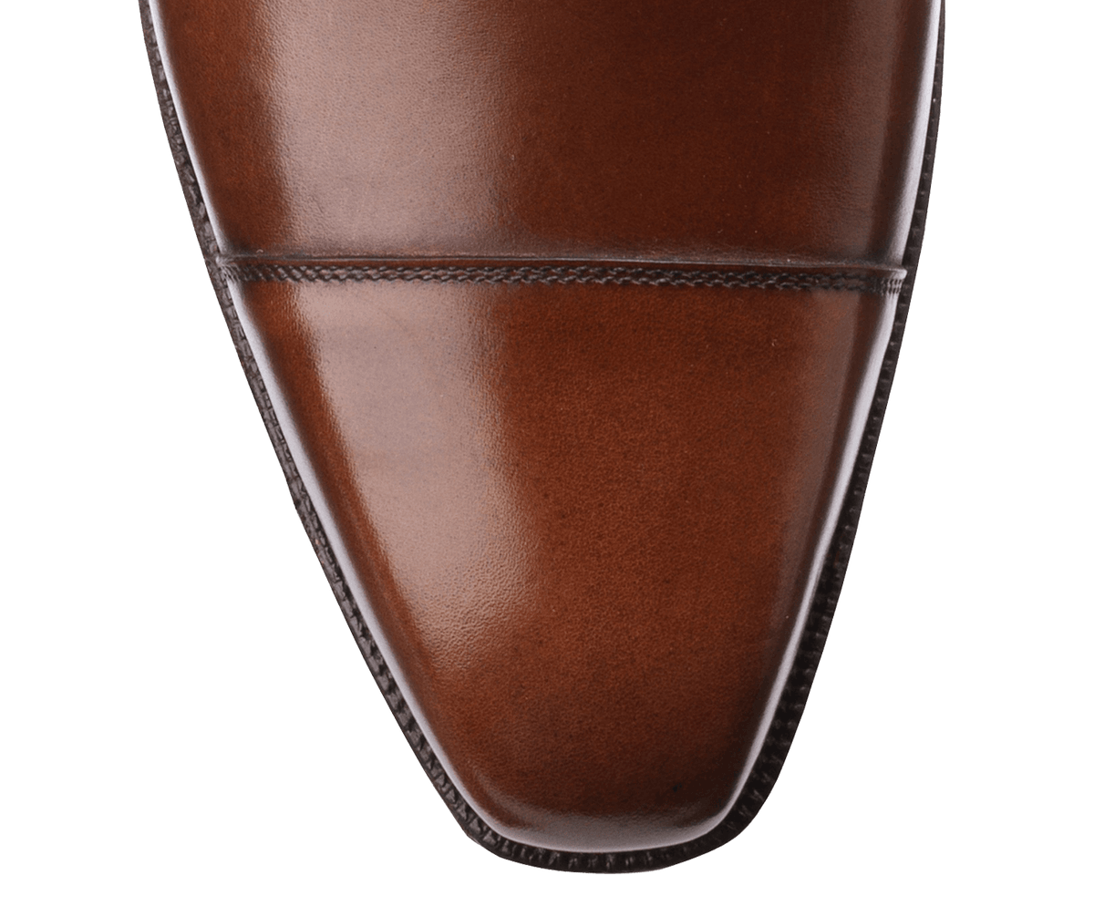 Lowndes Dark Brown Burnished Calf