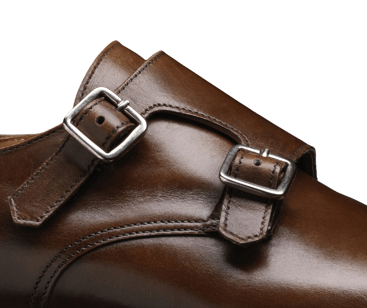 Lowndes Dark Brown Burnished Calf