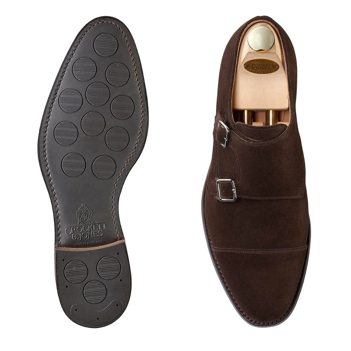 Lowndes 4 Dark Oak Suede
