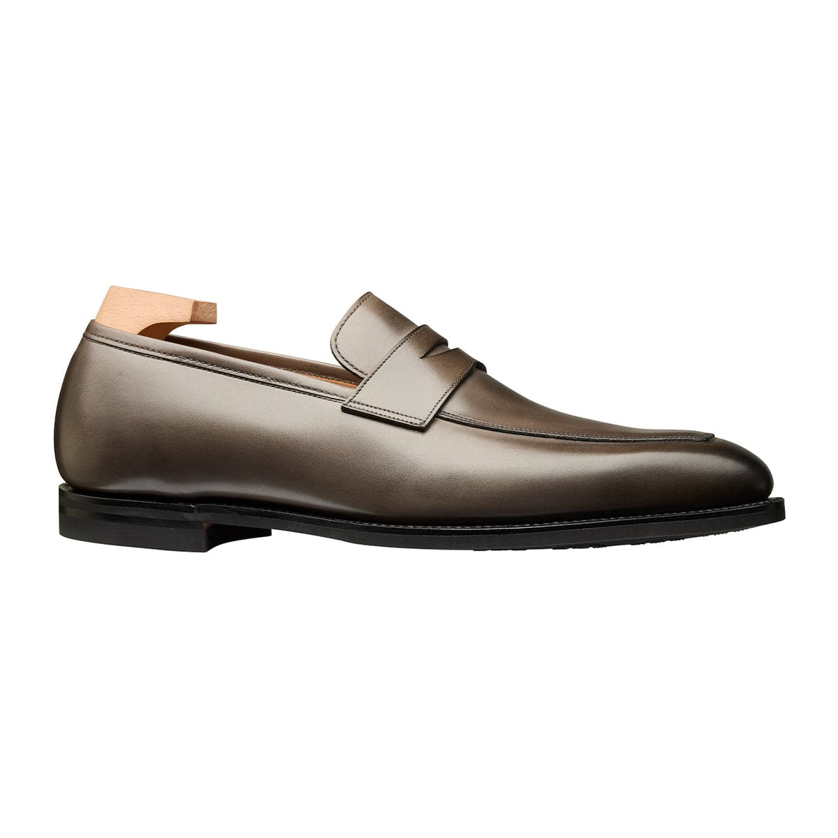 Merton Grey Burnished Calf