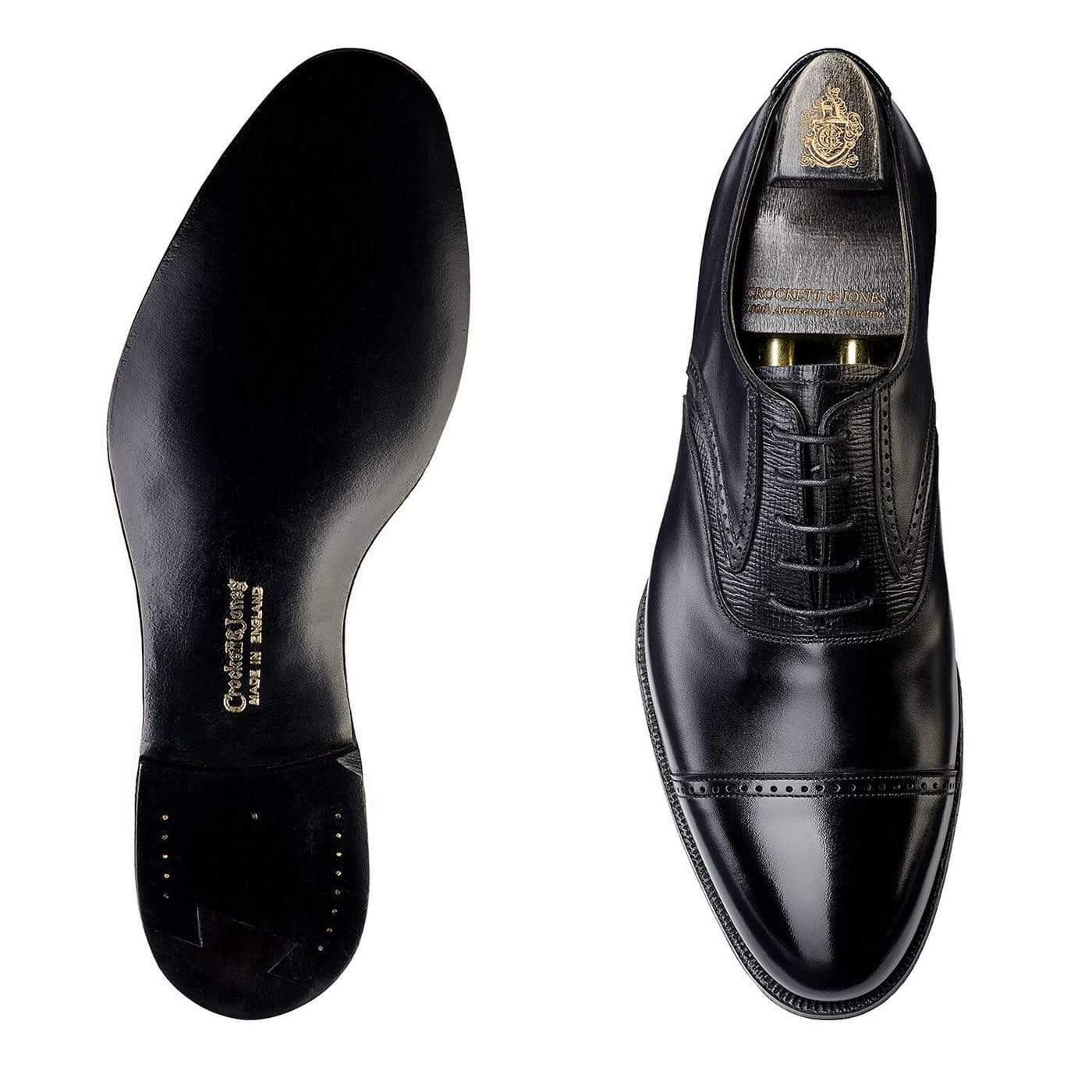 Perry Black Calf &amp; Black Willow Grain