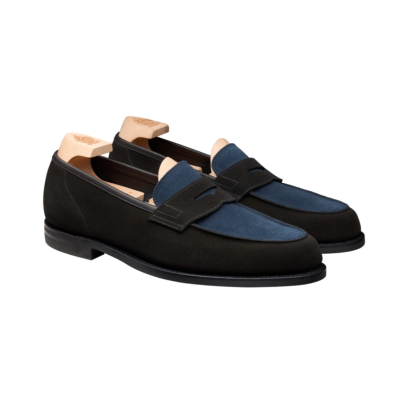 Richmond 2 Black &amp; Ocean Suede