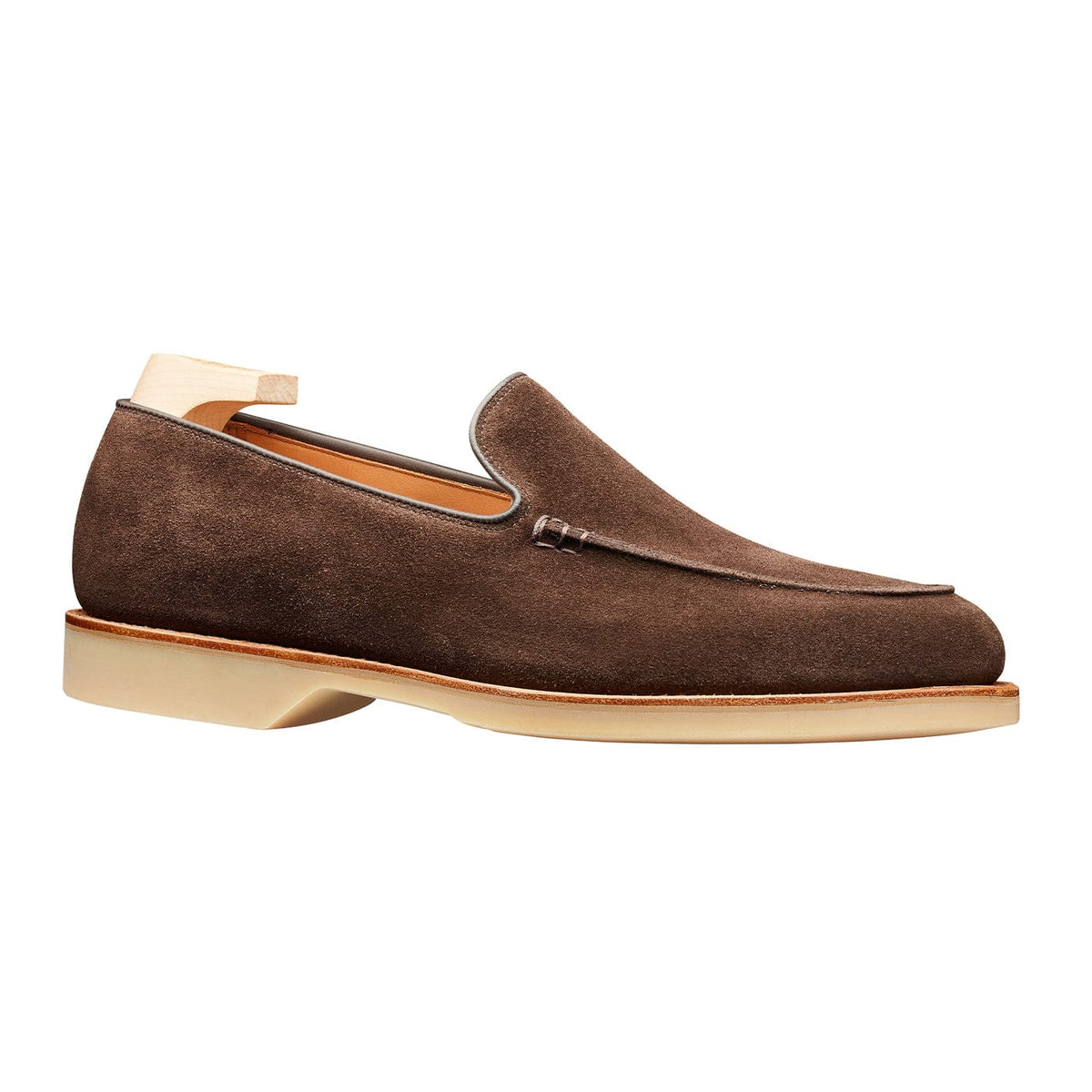 Salcombe 2 Dark Brown Suede