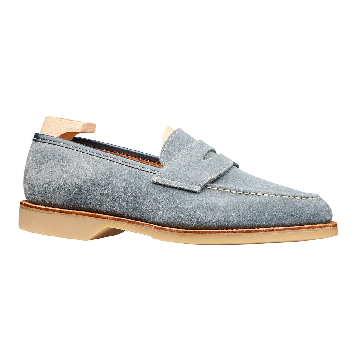 Sorrento Pastel Blue Suede