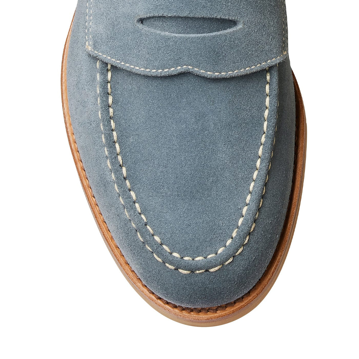 Sorrento Pastel Blue Suede