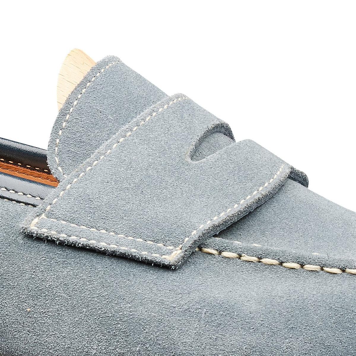 Sorrento Pastel Blue Suede
