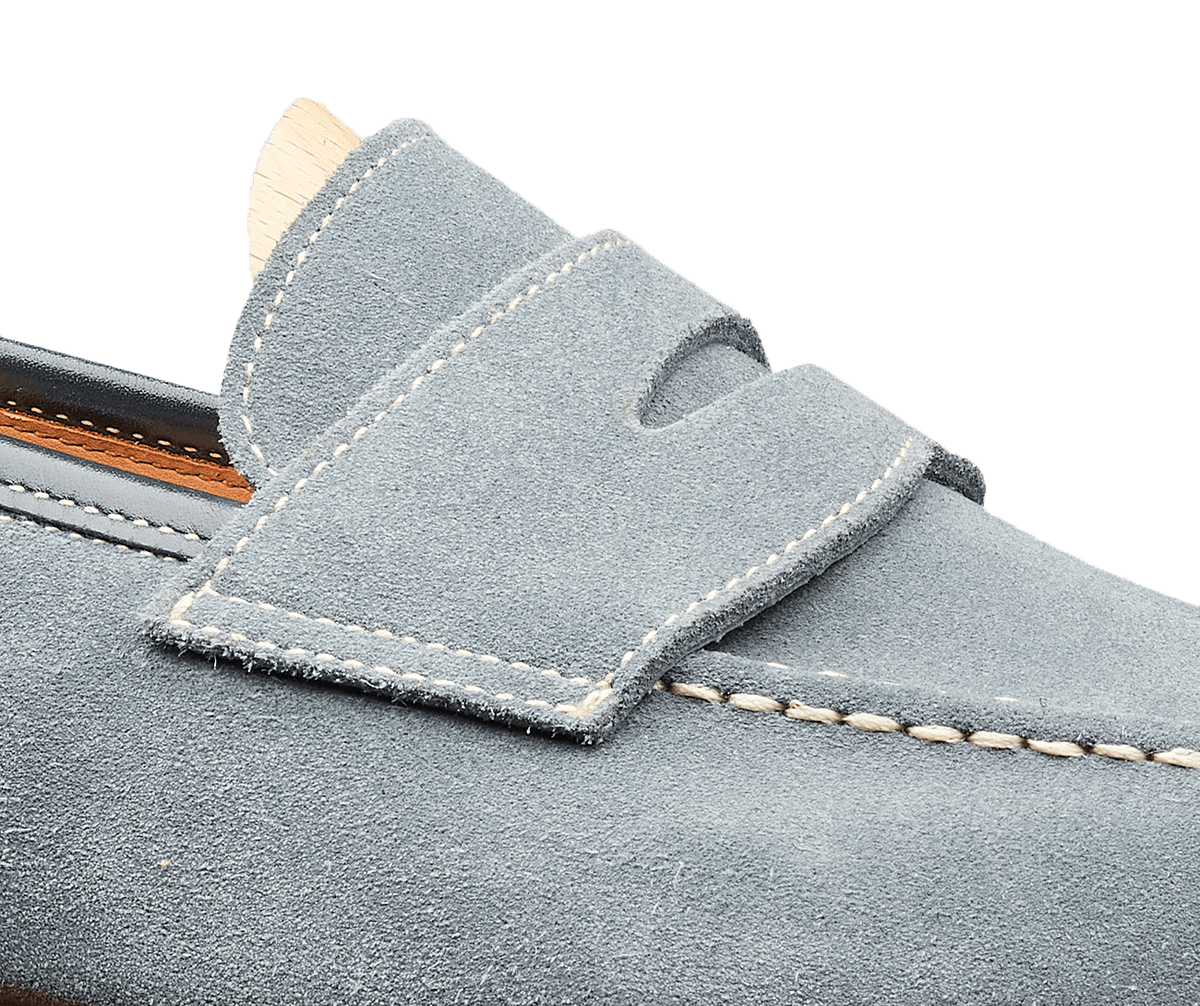 Sorrento Pastel Blue Suede